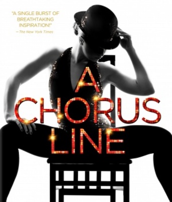 A Chorus Line Poster with Hanger