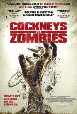 Cockneys vs Zombies Wooden Framed Poster