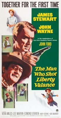 The Man Who Shot Liberty Valance Wooden Framed Poster