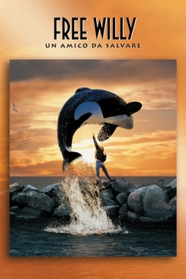 Free Willy Wooden Framed Poster