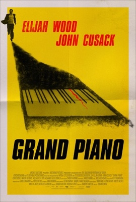 Grand Piano Metal Framed Poster
