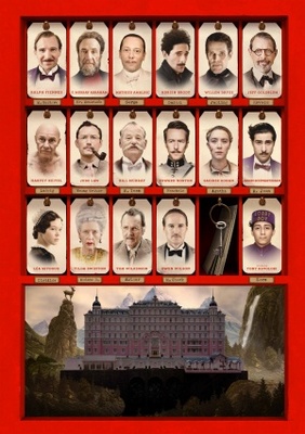 The Grand Budapest Hotel Poster with Hanger