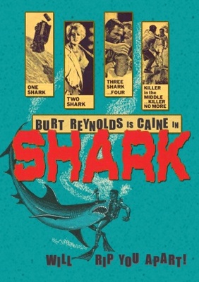 Shark! Metal Framed Poster