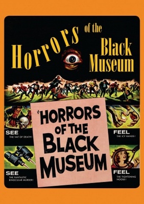 Horrors of the Black Museum Wooden Framed Poster