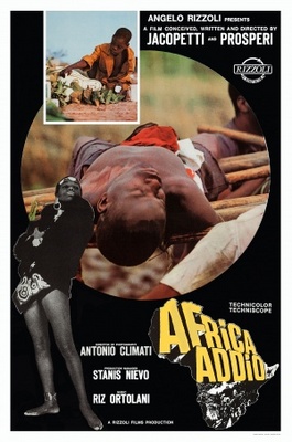 Africa addio Wooden Framed Poster