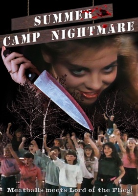 Summer Camp Nightmare Poster with Hanger
