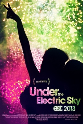 EDC 2013: Under the Electric Sky Wooden Framed Poster