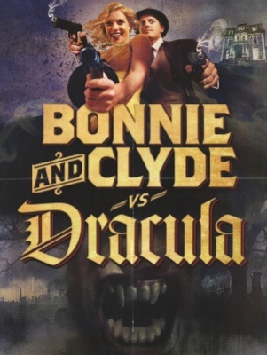 Bonnie & Clyde vs. Dracula pillow