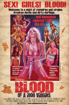 Blood of 1000 Virgins Wooden Framed Poster