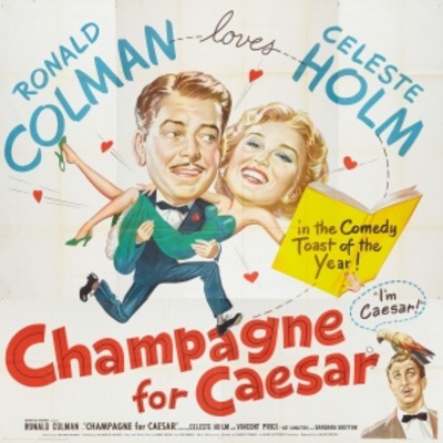 Champagne for Caesar Canvas Poster