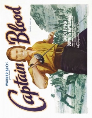 Captain Blood Poster with Hanger