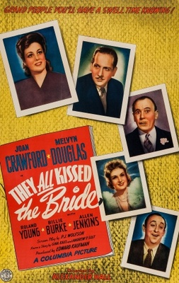 They All Kissed the Bride Canvas Poster