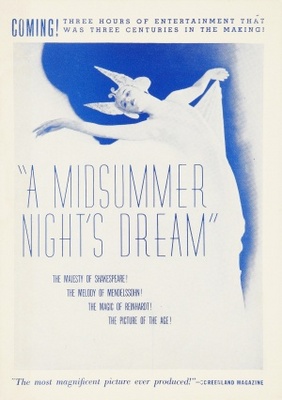 A Midsummer Night's Dream Poster with Hanger