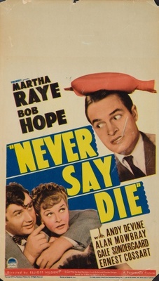 Never Say Die pillow