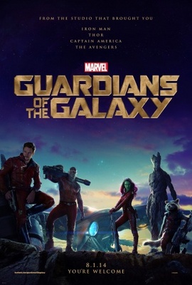 Guardians of the Galaxy Poster with Hanger