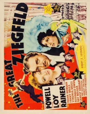 The Great Ziegfeld Poster with Hanger