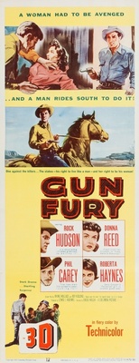 Gun Fury Wooden Framed Poster