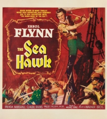 The Sea Hawk Poster with Hanger
