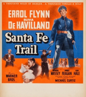 Santa Fe Trail Poster with Hanger