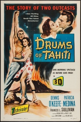 Drums of Tahiti Wooden Framed Poster