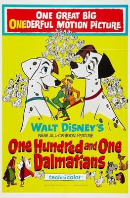 One Hundred and One Dalmatians Canvas Poster