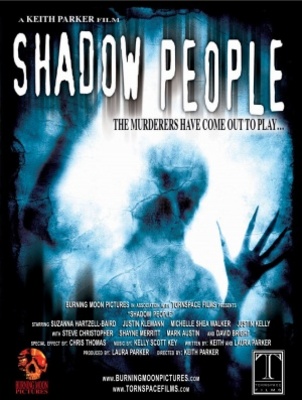 Shadow People Metal Framed Poster