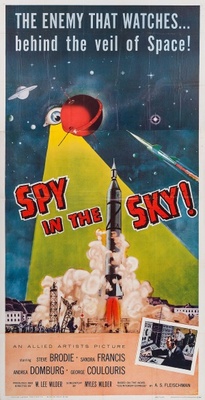 Spy in the Sky! Metal Framed Poster
