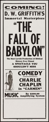 The Fall of Babylon Poster with Hanger