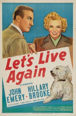Let's Live Again Poster with Hanger