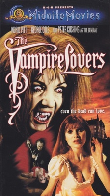 The Vampire Lovers Metal Framed Poster
