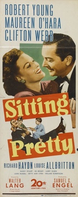 Sitting Pretty Poster with Hanger
