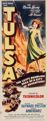 Tulsa Wooden Framed Poster
