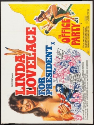 Linda Lovelace for President Wooden Framed Poster