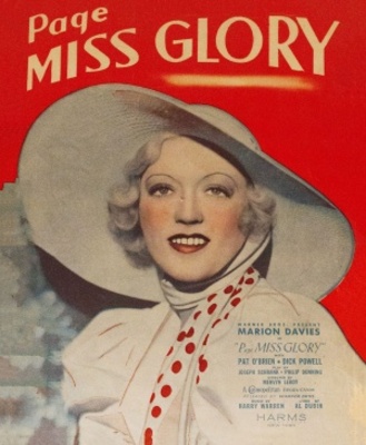 Page Miss Glory pillow