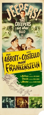 Bud Abbott Lou Costello Meet Frankenstein Canvas Poster
