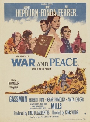 War and Peace Wooden Framed Poster