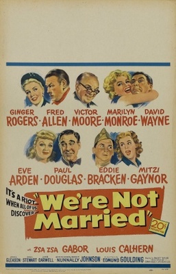 We're Not Married! Canvas Poster