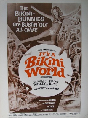 It's a Bikini World Wood Print