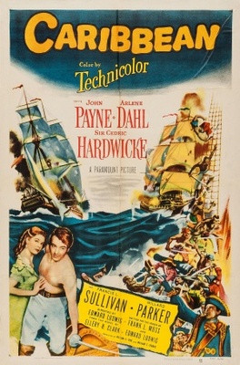 Caribbean Poster with Hanger