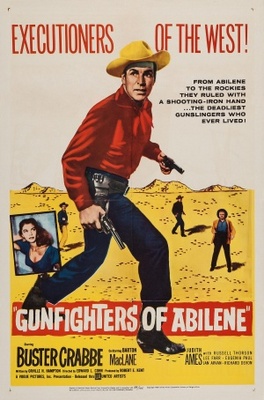 Gunfighters of Abilene Wooden Framed Poster