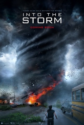 Into the Storm Wooden Framed Poster