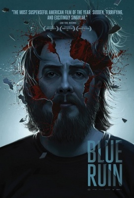 Blue Ruin Poster with Hanger