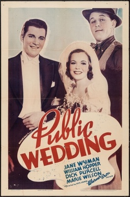 Public Wedding Wooden Framed Poster