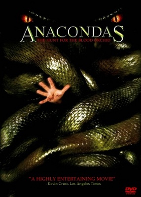 Anacondas: The Hunt For The Blood Orchid Wooden Framed Poster
