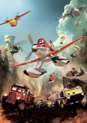 Planes: Fire & Rescue Poster with Hanger