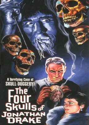 The Four Skulls of Jonathan Drake Wooden Framed Poster
