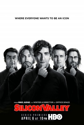 Silicon Valley Poster with Hanger