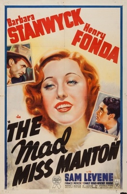 The Mad Miss Manton Canvas Poster