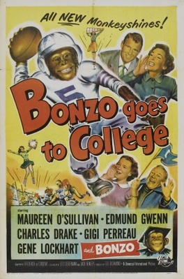 Bonzo Goes to College Poster with Hanger