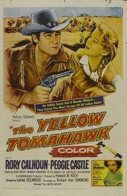 The Yellow Tomahawk pillow